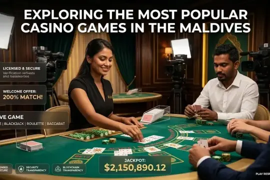 Exploring the Most Popular Casino Games in the Maldives