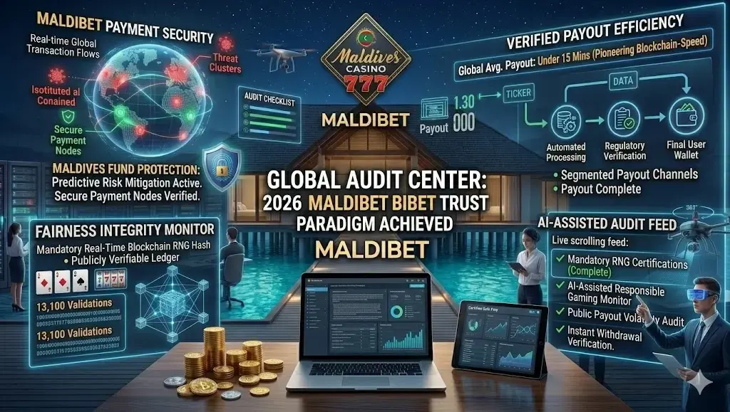 Reputable licensed and regulated online casinos accepting players from the Maldives
