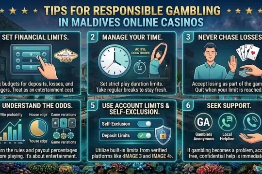 Tips for Responsible Gambling in Maldives Online Casinos